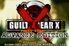 Guilty Gear X - Advance Edition (Europe)