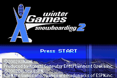 ESPN Winter X-Games Snowboarding 2 (Europe)