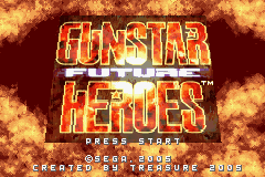 Gunstar Future Heroes (Europe)