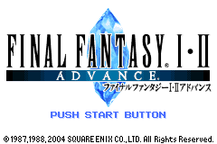 Final Fantasy I & II - Dawn of Souls (Europe)