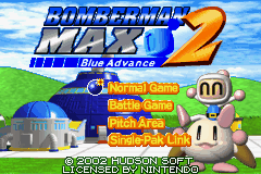 Bomberman Max 2 - Blue Advance (Europe)