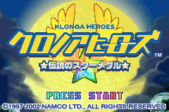 Klonoa Heroes - Densetsu no Star Medal (Japan)