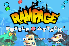 Rampage - Puzzle Attack (Europe)