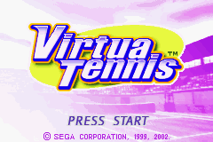 Virtua Tennis (Europe)