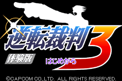 Gyakuten Saiban 3 (Japan)