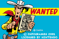 Lucky Luke - Wanted! (Europe)