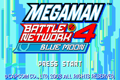 Megaman Battle Network 4 - Blue Moon (Europe)