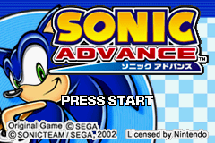 Sonic Advance (Europe)