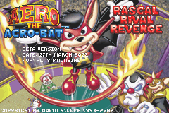 Aero the Acro-Bat - Rascal Rival Revenge (Europe)