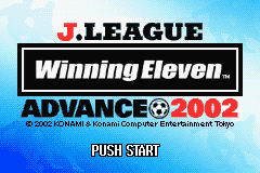 J.League Winning Eleven Advance 2002 (Japan)