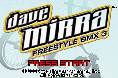 Dave Mirra Freestyle BMX 3 (Europe)