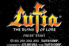 Lufia - The Ruins of Lore (USA)