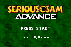 Serious Sam Advance (USA)