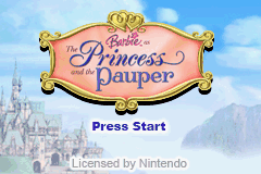 Barbie - The Princess and the Pauper (Europe)