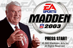 Madden NFL 2003 (USA)