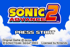 Sonic Advance 2 (Europe)