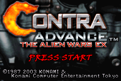 Contra Advance - The Alien Wars EX (Europe)