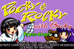 Pocky & Rocky with Becky (USA)