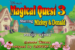 Magical Quest 3 Starring Mickey & Donald (USA)