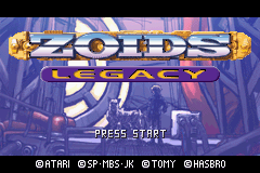 Zoids Legacy (USA)