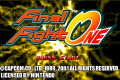 Final Fight One (Europe)