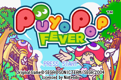 Puyo Pop Fever (Europe)