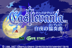 Castlevania - Byakuya no Concerto (Japan)