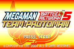 Megaman Battle Network 5 - Team Protoman (Europe)