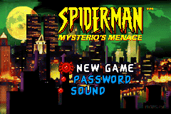 Spider-Man - Mysterio's Menace (Europe)