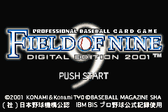 Field of Nine - Digital Edition 2001 (Japan)