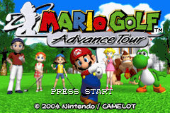 Mario Golf - Advance Tour (France)