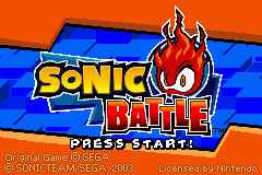 Sonic Battle (Japan)