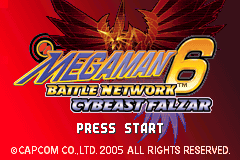 Megaman Battle Network 6 - Cybeast Falzar (Europe)