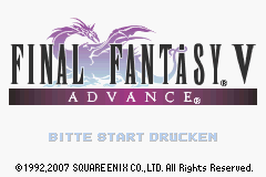 Final Fantasy V Advance (Japan)