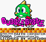 Classic Bubble Bobble (USA) (SGB Enhanced) (GB Compatible)