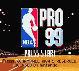 NBA Pro 99 (Europe) (SGB Enhanced) (GB Compatible)