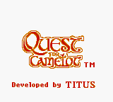 Quest for Camelot (Europe) (En,Fr,De,Es,It,Nl) (SGB Enhanced) (GB Compatible)