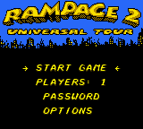 Rampage 2 - Universal Tour (USA, Europe)