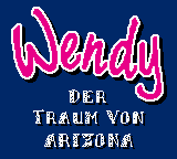 Wendy - Der Traum von Arizona (Germany) (Beta)