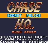 Chase H.Q. - Secret Police (USA) (SGB Enhanced) (GB Compatible)