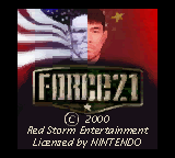 Force 21 (USA) (En,Fr,De)