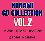 Konami GB Collection Vol.2 (Europe) (GB Compatible)