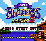 Super Black Bass Pocket 3 (Japan) (SGB Enhanced) (GB Compatible)