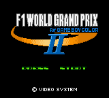 F1 World Grand Prix II for Game Boy Color (USA) (En,Fr,De,Es)