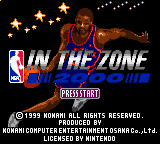 NBA in the Zone 2000 (Europe)