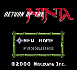 Return of the Ninja (USA)