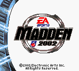 Madden NFL 2002 (USA)