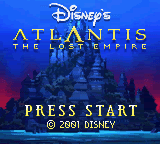 Atlantis - The Lost Empire (USA, Europe)