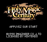 Holy Magic Century (Europe) (En,Fr,De) (SGB Enhanced) (GB Compatible)