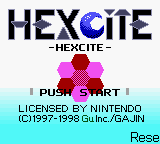 Hexcite - The Shapes of Victory (USA, Europe) (SGB Enhanced) (GB Compatible)